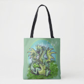 Ik ben Lucky. Lil' Dragon Shamrock Tote Bag (Voorkant)