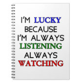 Ik ben Lucky Notitieboek (Voorkant)