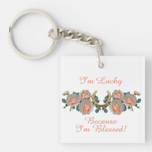 Ik ben Lucky omdat ik een Hoefijzer ben zonder off Sleutelhanger