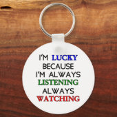 Ik ben Lucky Sleutelhanger (Voorkant)