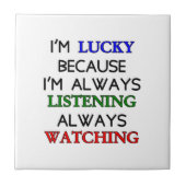 Ik ben Lucky Tegeltje (Voorkant)