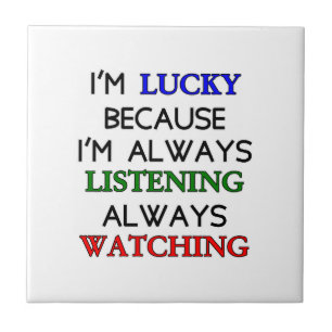 Ik ben Lucky Tegeltje