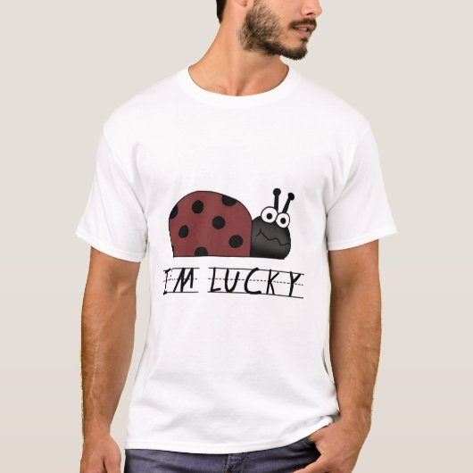 Ik ben Lucky Tshirts en Gifts (Voorkant)