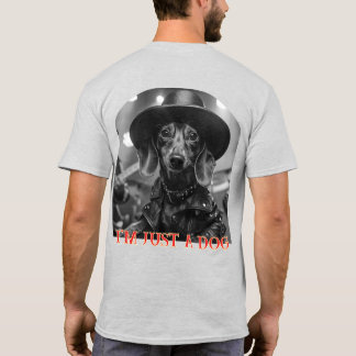Ik ben maar een hond t-shirt