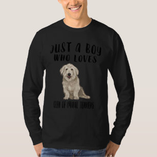 Ik ben maar een jongen die gek is op misdadige ter t-shirt