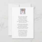 Ik ben maar weggegaan bedankkaart (Achterkant)