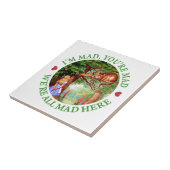 "Ik ben Mad, jij bent Mad, we zijn hier allemaal M Tegeltje (Zijkant)