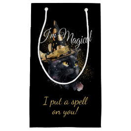 Ik ben Magical Black Cat Gift Bag Klein Cadeauzakje