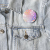 Ik ben Magnetisch, Motiverend, Inspirerend, Roze Ronde Button 5,7 Cm (In situ)