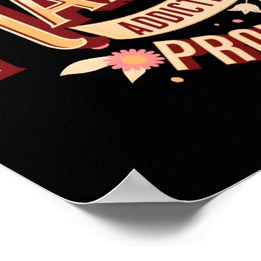 Ik ben Mahjong verslaafd | Funny Mahjong Poster (Hoek)