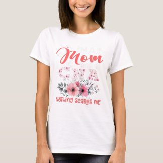 Ik ben mama en CNA Zuster... niets maakt me Floral T-shirt