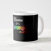 Ik ben mama Ze is mama Lesbische mama Grote Koffiekop (Voorkant rechts)