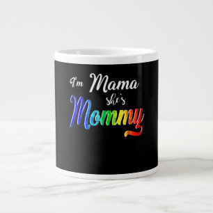 Ik ben mama Ze is mama Lesbische mama Grote Koffiekop