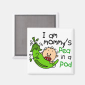 Ik ben mama's erwt in een pod magneet (Voorkant / Achterkant)