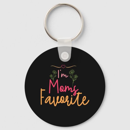 Ik ben mama's favoriet sleutelhanger (Voorkant)