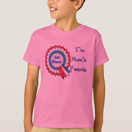 Ik ben mama's favoriet t-shirt (Voorkant)