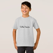 Ik ben mama's favoriet t-shirt (Voorkant volledig)