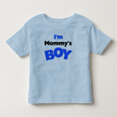 Ik ben mama's jongen kinder shirts (Voorkant)