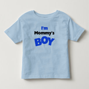 Ik ben mama's jongen kinder shirts
