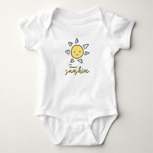 Ik ben mama's zonneschijn - peuter en baby's shirt