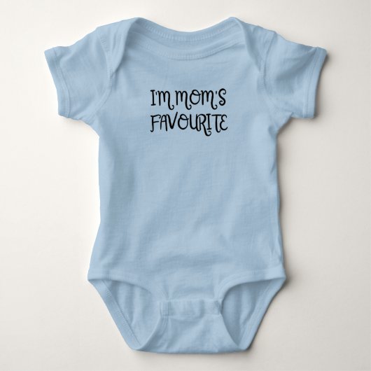 Ik ben Mam's favoriete Baby T-Shirt (Voorkant)