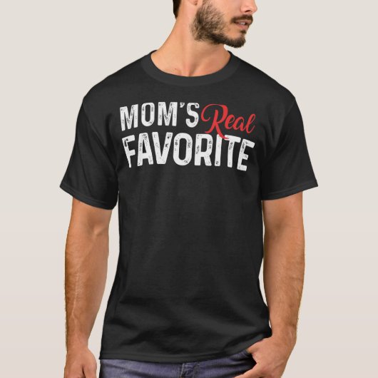 Ik ben Mam's favoriete Kind Siblin T-shirt (Voorkant)