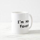 Ik ben Mam's favoriete koffie-Mok Koffiemok (Voorkant rechts)