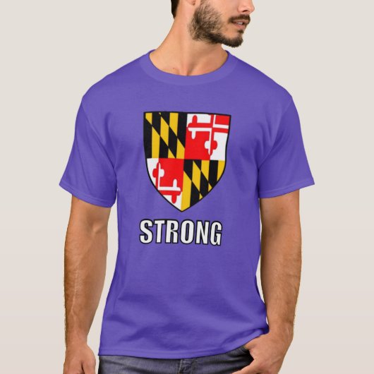 Ik Ben Maryland Sterk Oversized T-shirt (Voorkant)