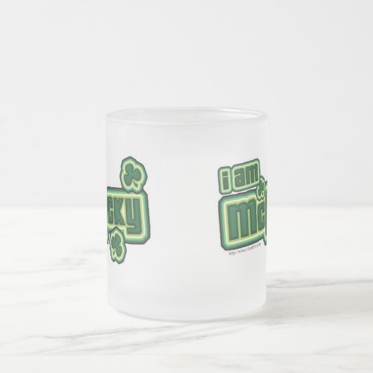 Ik ben McLucky! Matglas Koffiemok (Center)