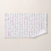 Ik ben ME Bad Handdoek (Handdoek)