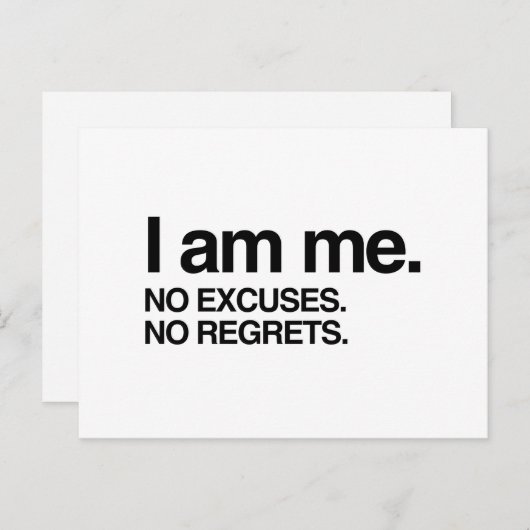 IK BEN ME BRIEFKAART (Voorkant / Achterkant)