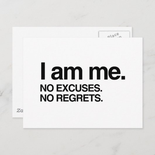 IK BEN ME BRIEFKAART (Voorkant / Achterkant)