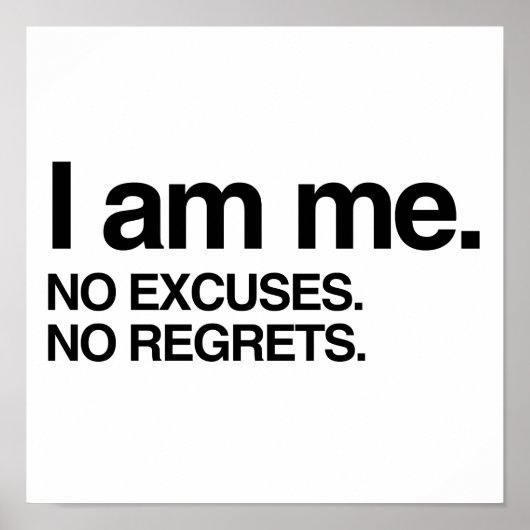 IK BEN ME POSTER (Voorkant)