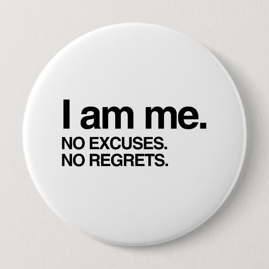 IK BEN ME RONDE BUTTON 4,0 CM (Voorkant)