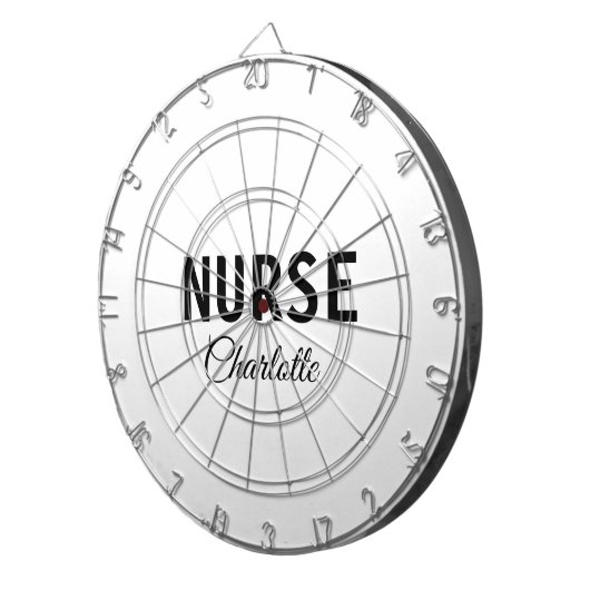 Ik ben medisch verpleegkundige en voeg alleen jouw dartbord (Voorkant Rechts)