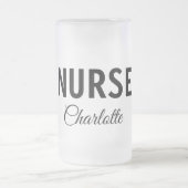 Ik ben medisch verpleegkundige en voeg alleen jouw matglas bierpul (Center)