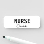 Ik ben medisch verpleegkundige en voeg alleen jouw naamplaatje (In situ)
