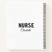 Ik ben medisch verpleegkundige en voeg alleen jouw notitieboek (Achterkant)