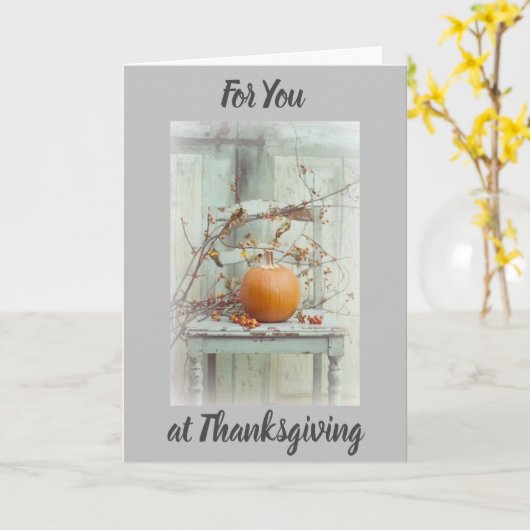 IK BEN "MEEST DANKFUL" VOOR THANKSGIVING **U* KAART (Gele Bloem)