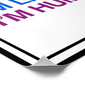 Ik ben mens zoals jij poster (Hoek)