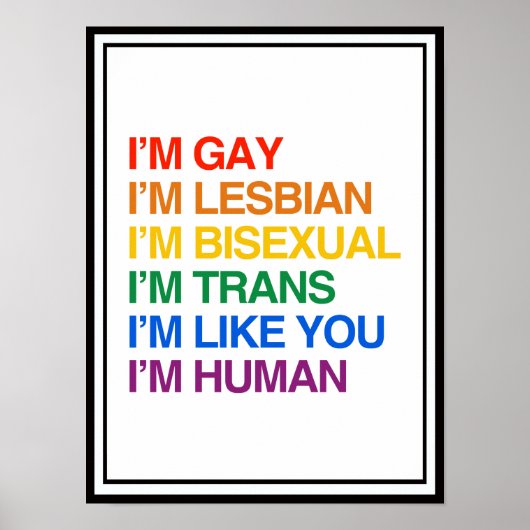 Ik ben mens zoals jij poster (Voorkant)