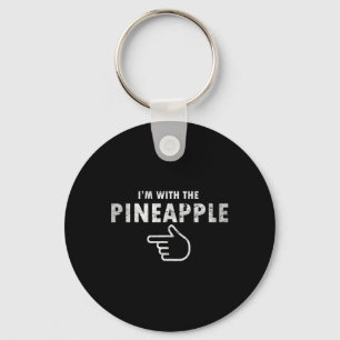 Ik ben met ananas Halloween kostuum leuke koppels  Sleutelhanger