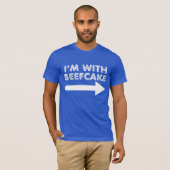 Ik Ben Met Beefcake T-shirt (Voorkant volledig)