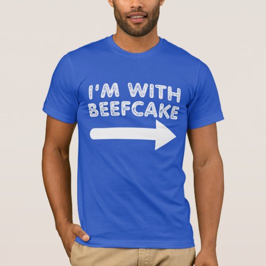Ik Ben Met Beefcake T-shirt (Voorkant)