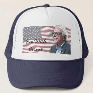 Ik ben met Bernie Sanders Baseball Pet