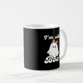 Ik Ben Met Boo Funny Retro Stijl Koffiemok (Voorkant rechts)