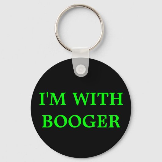 IK BEN MET BOOGER SLEUTELHANGER (Voorkant)
