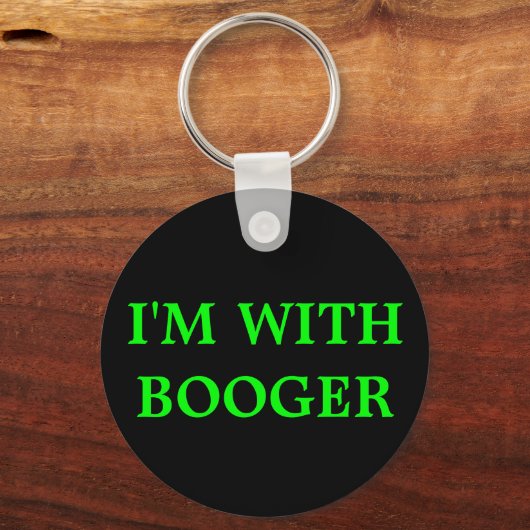 IK BEN MET BOOGER SLEUTELHANGER (Voorkant)
