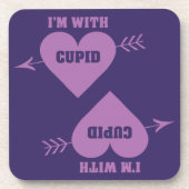 IK BEN MET CUPID douane onderzetters (Voorkant)