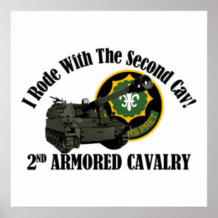 Ik ben met de 2de ACR gegaan. Howitzer Poster